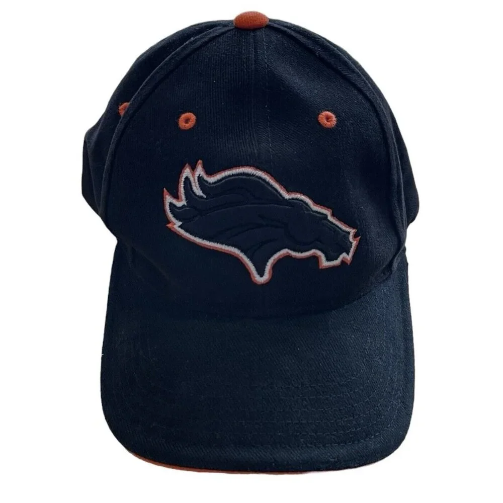 Denver Broncos Football NFL BaseBall Cap Sports Hat Adjustable Youth‎ Black